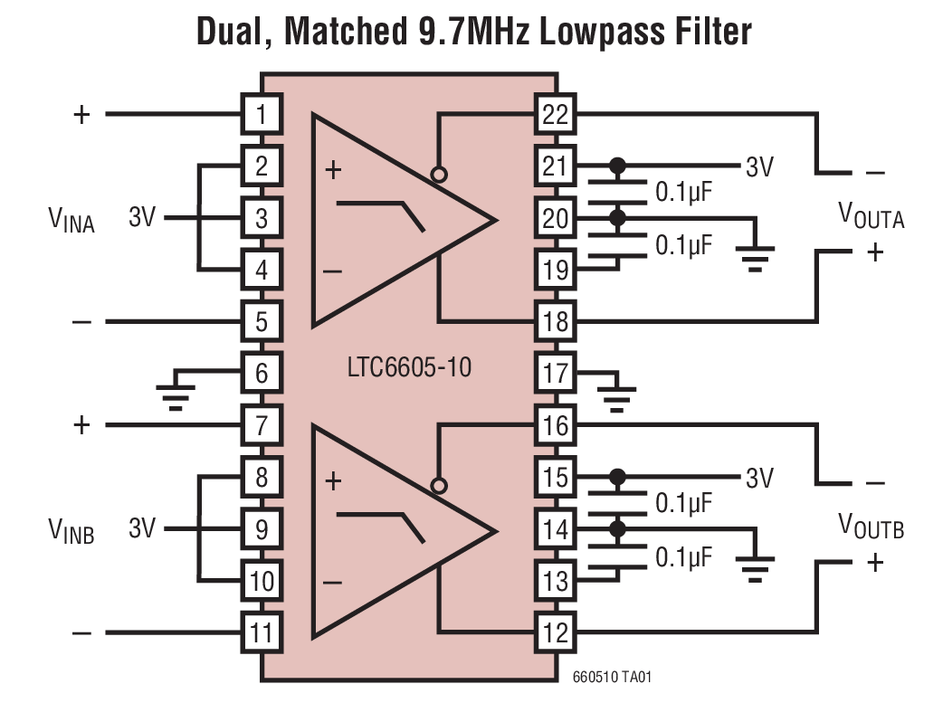 LTC6605-10Ӧͼһ